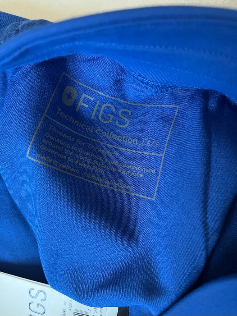 Figs Scrub Pants Royal Blue NWT